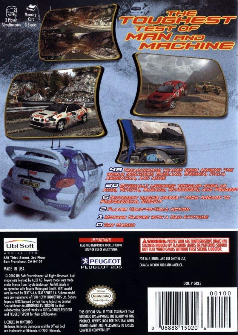 Capa do jogo Pro Rally