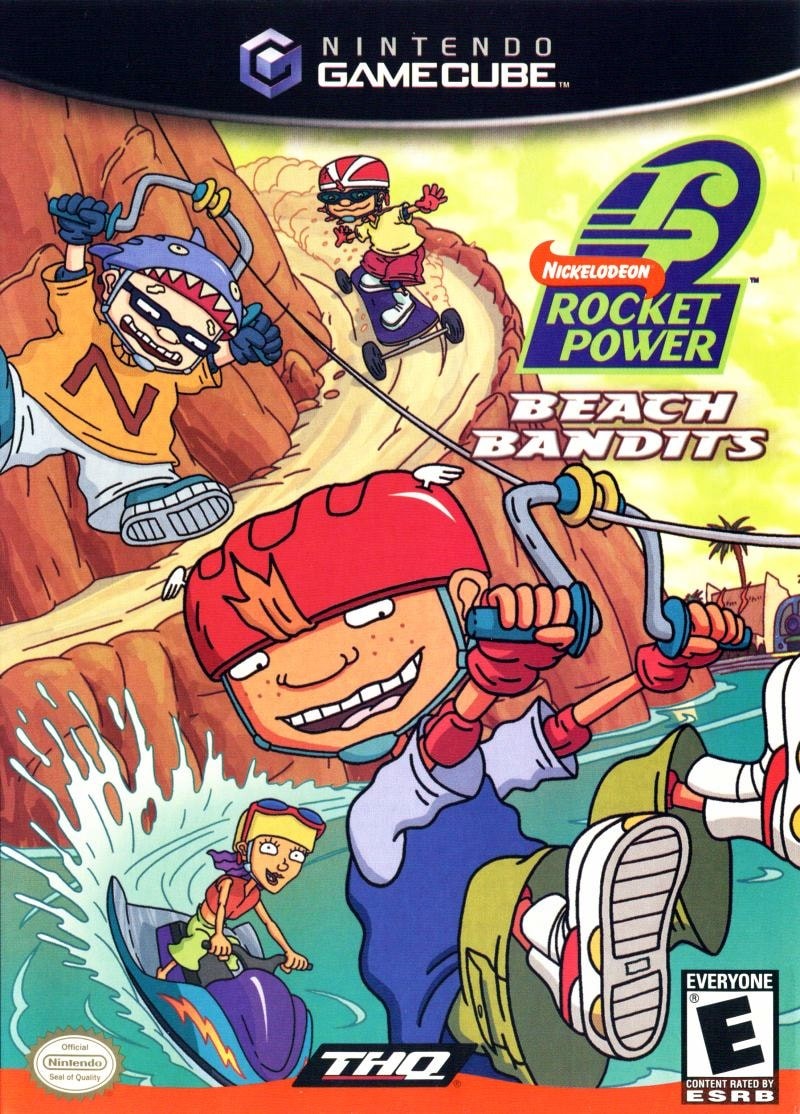 Capa do jogo Rocket Power - Beach Bandits