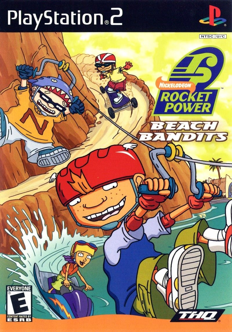Capa do jogo Rocket Power - Beach Bandits