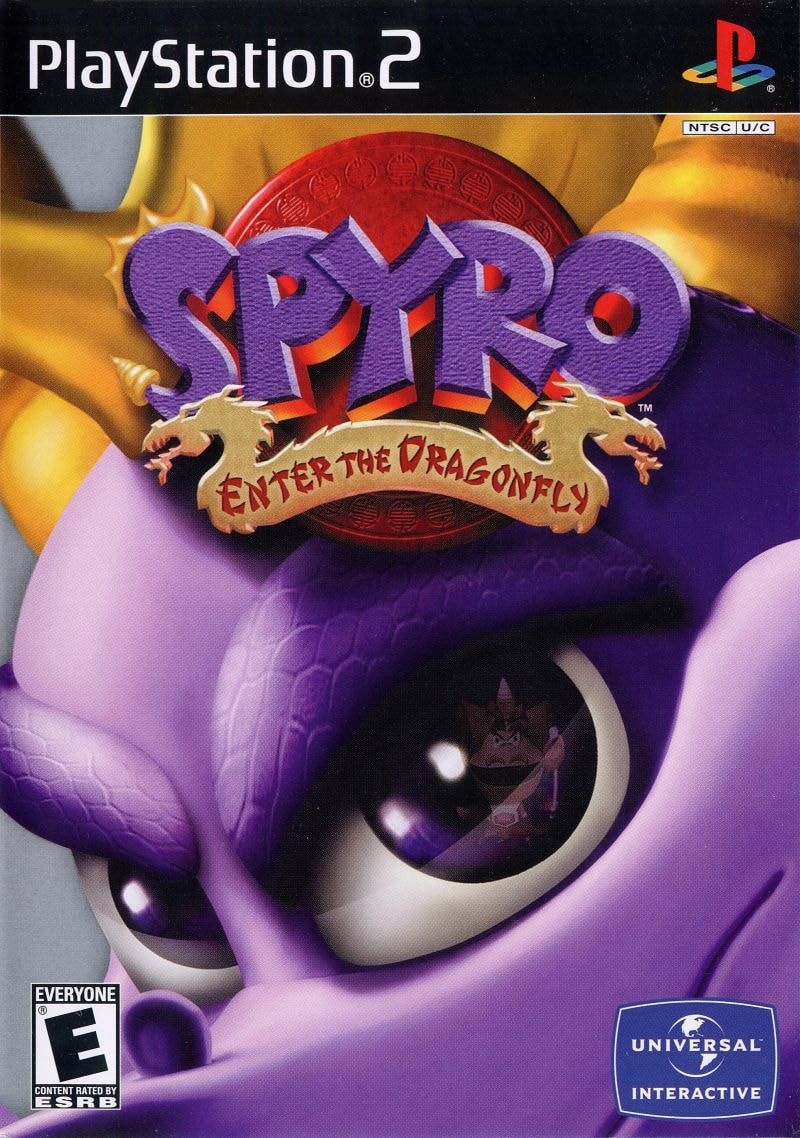Capa do jogo Spyro: Enter the Dragonfly