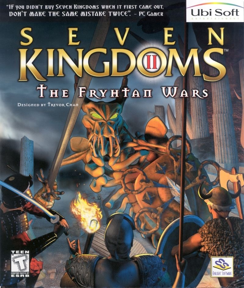 Capa do jogo Seven Kingdoms II: The Fryhtan Wars
