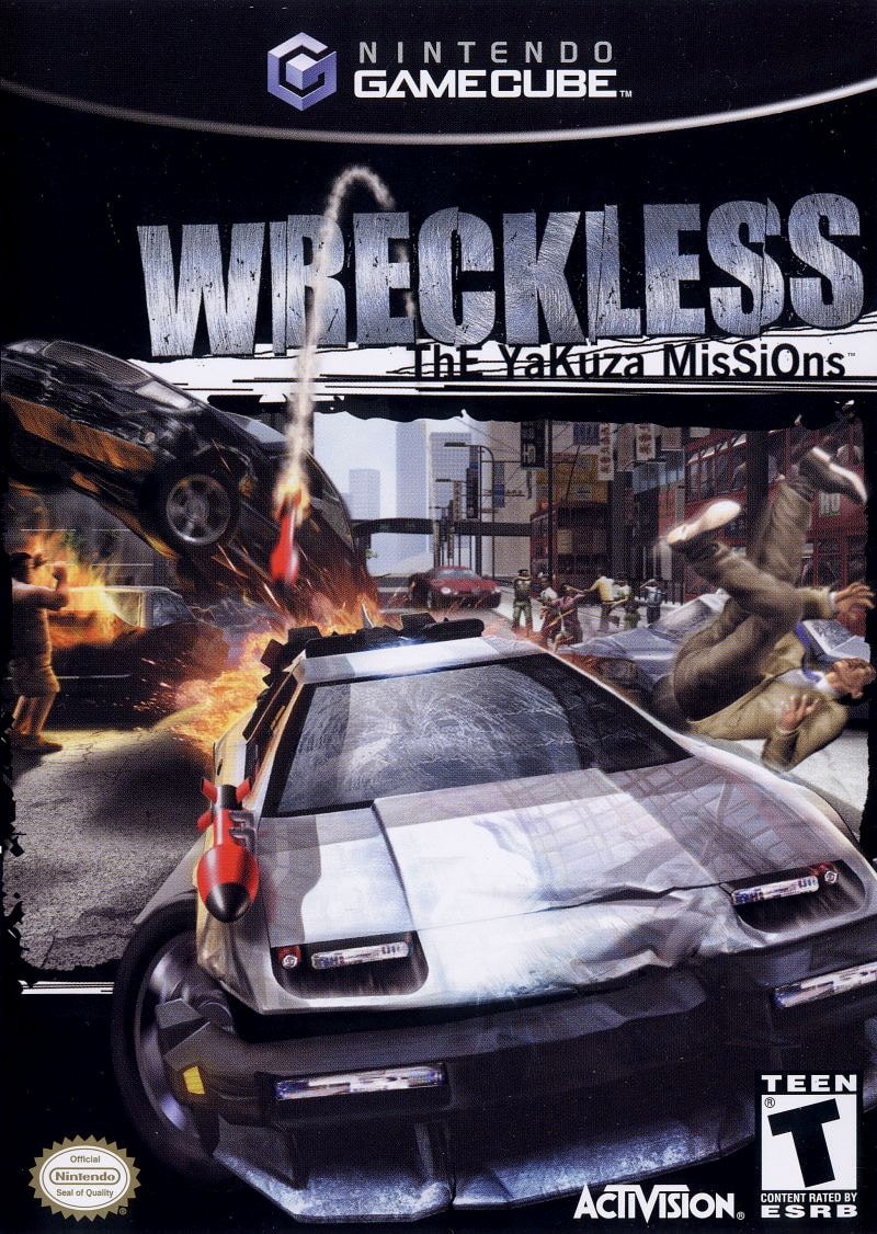 Capa do jogo Wreckless: The Yakuza Missions