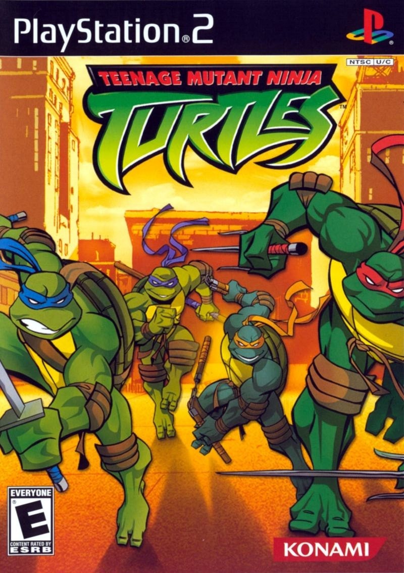 Capa do jogo Teenage Mutant Ninja Turtles
