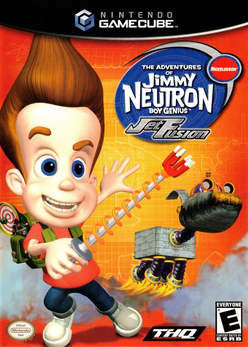 Capa do jogo The Adventures of Jimmy Neutron: Boy Genius - Jet Fusion