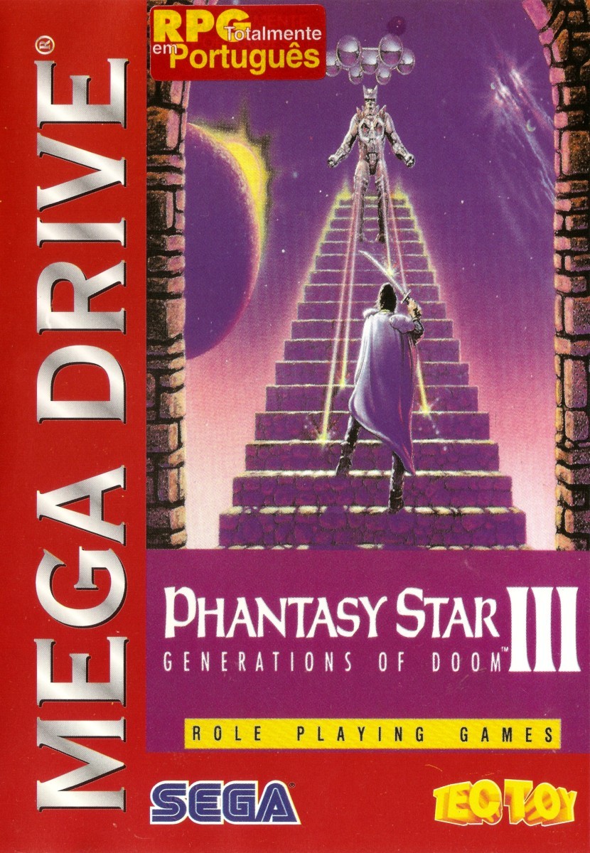 Capa do jogo Phantasy Star III: Generations of Doom