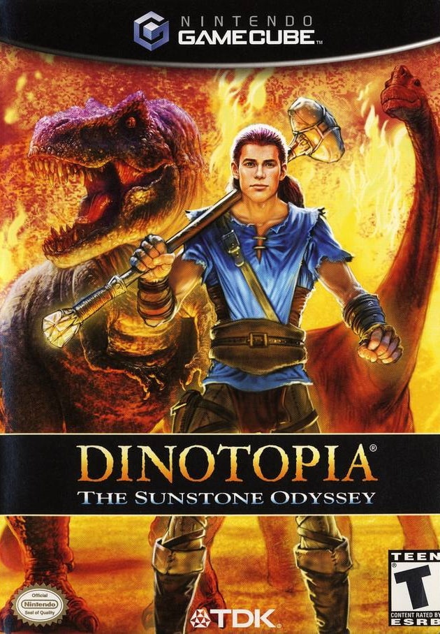 Capa do jogo Dinotopia: The Sunstone Odyssey