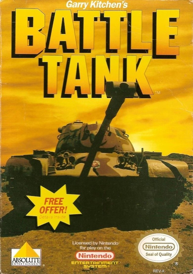 Capa do jogo Garry Kitchens Battletank