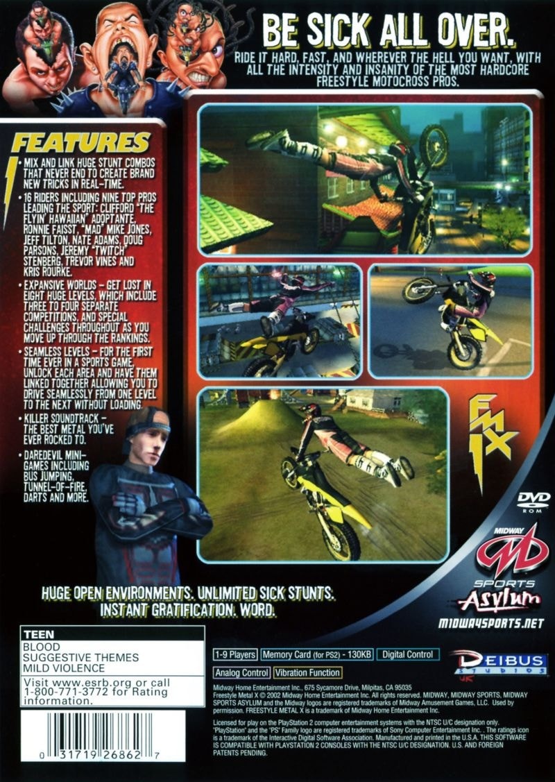 Capa do jogo Freestyle MetalX