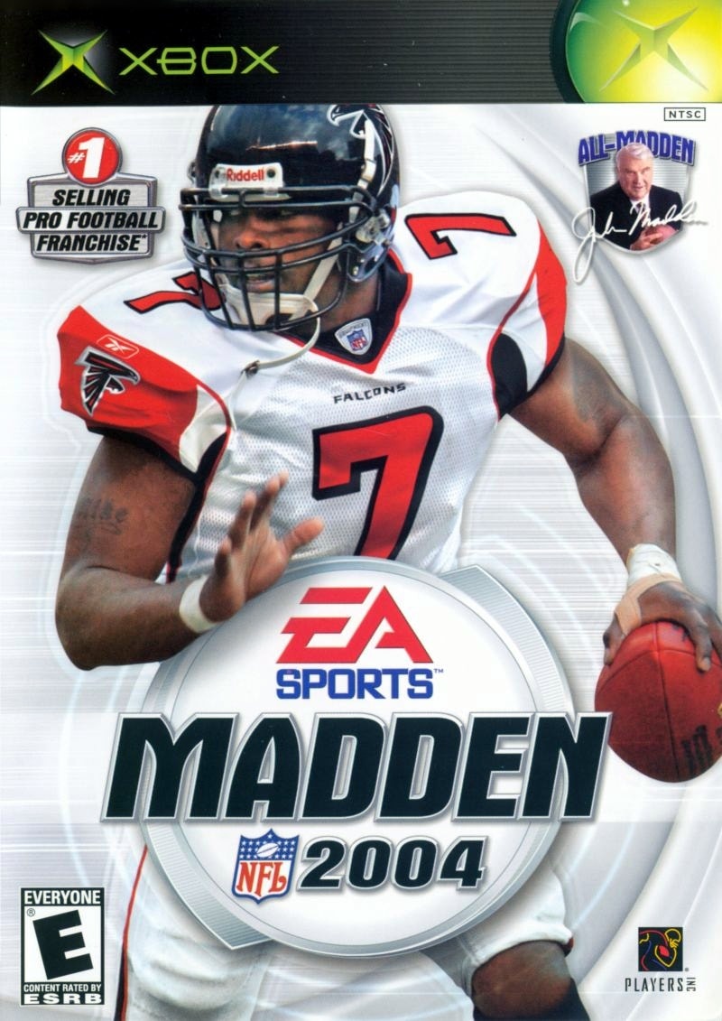 Capa do jogo Madden NFL 2004