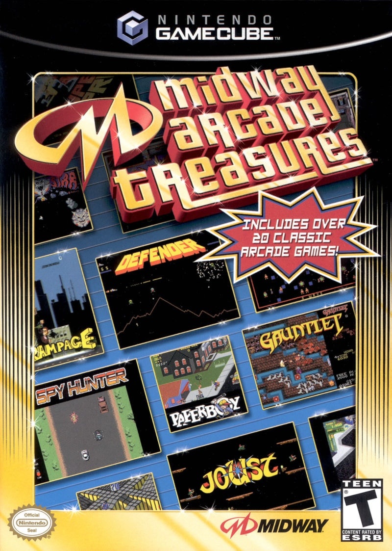 Capa do jogo Midway Arcade Treasures
