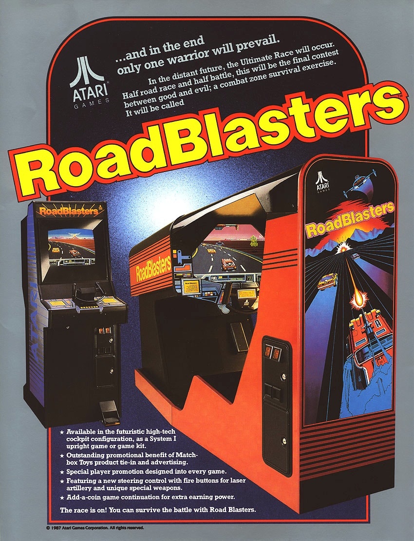 Capa do jogo RoadBlasters