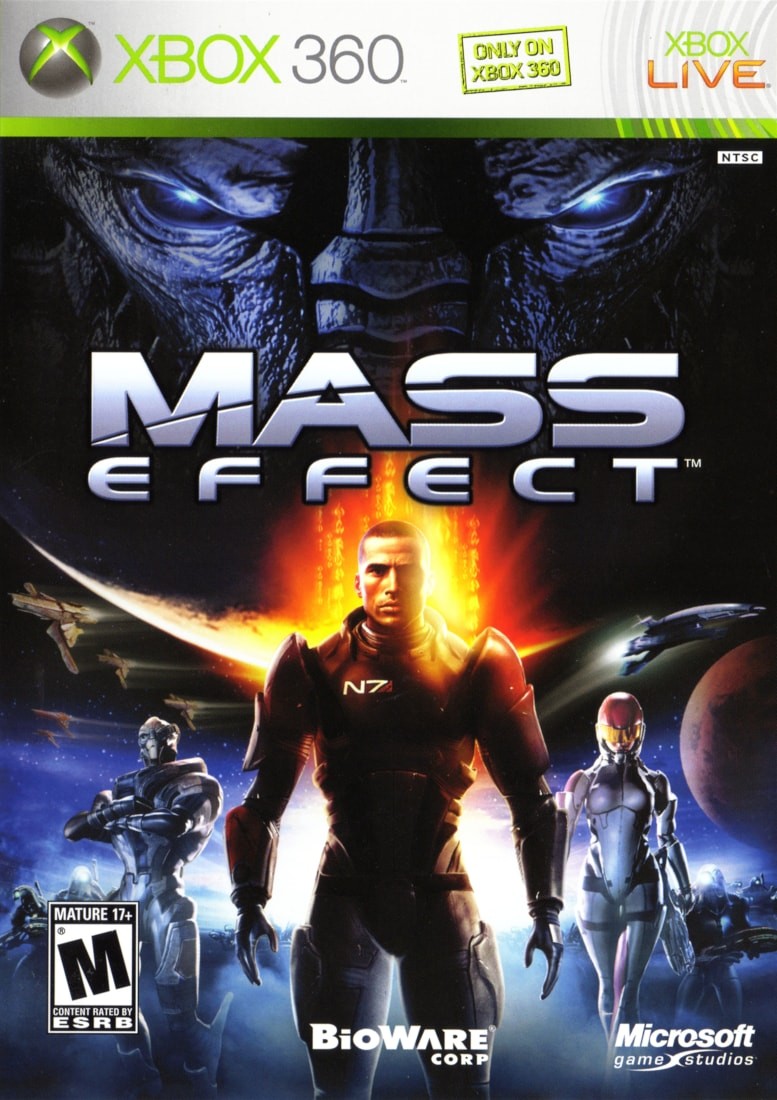 Capa do jogo Mass Effect