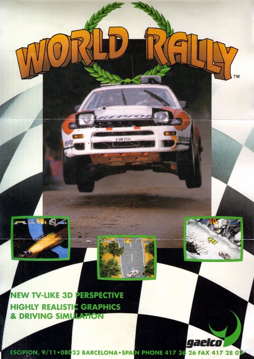 Capa do jogo World Rally Championship