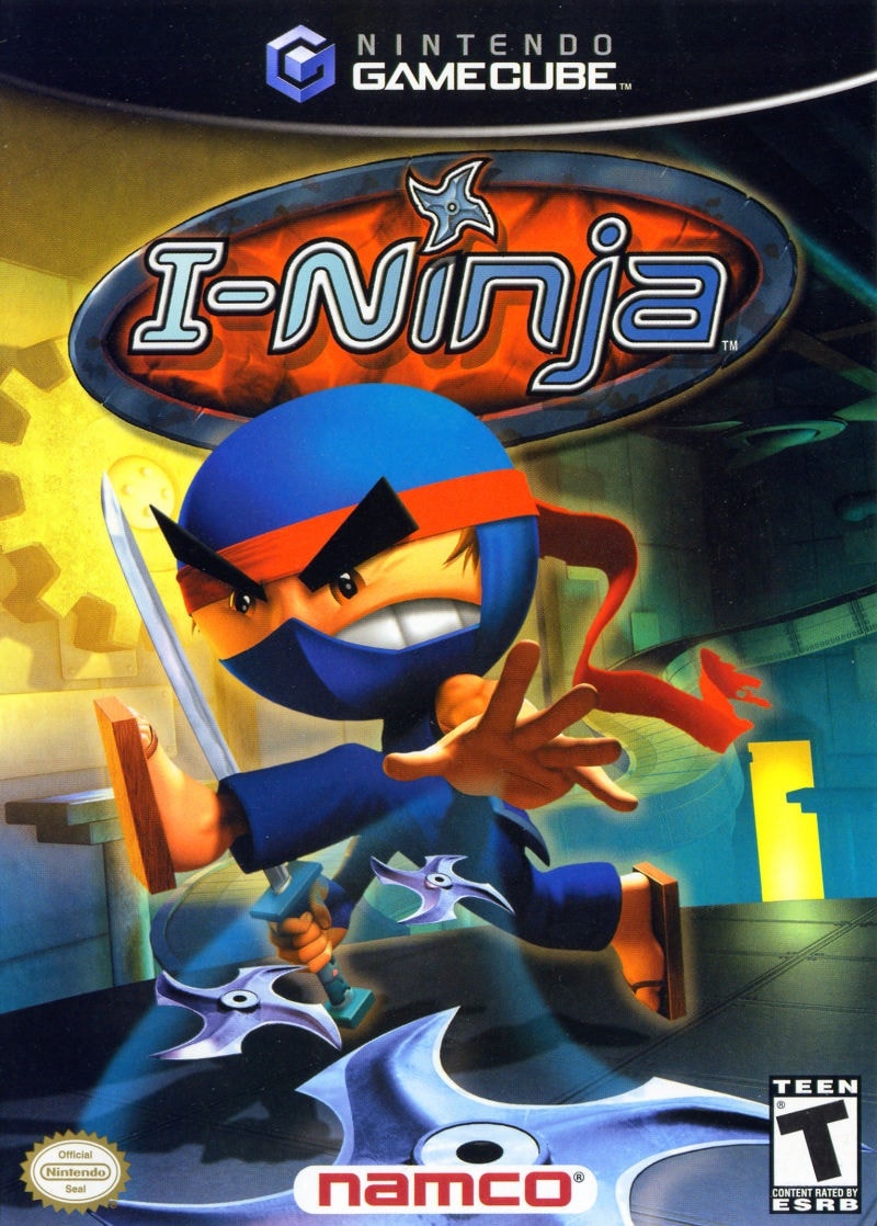 Capa do jogo I-Ninja