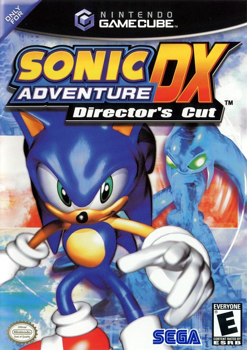 Capa do jogo Sonic Adventure DX