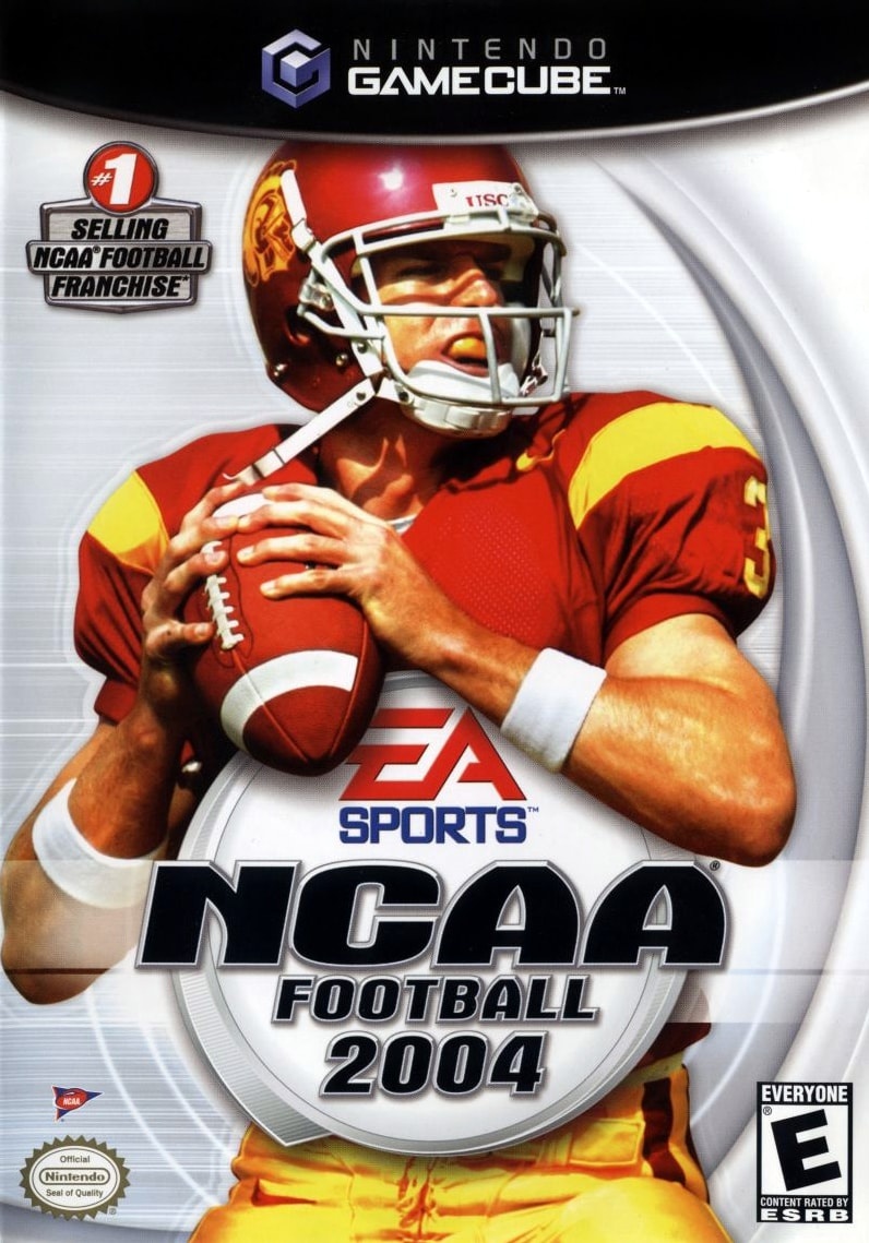 Capa do jogo NCAA Football 2004