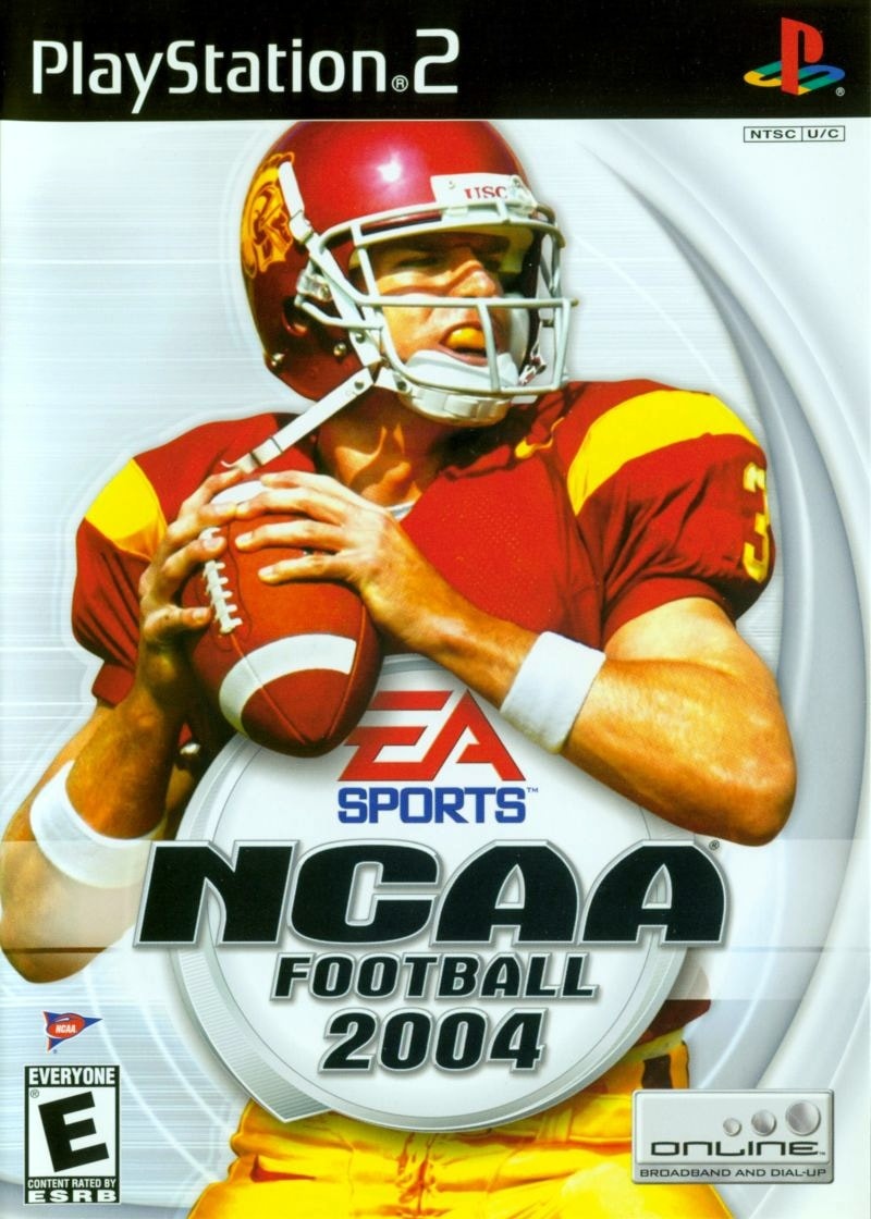 Capa do jogo NCAA Football 2004