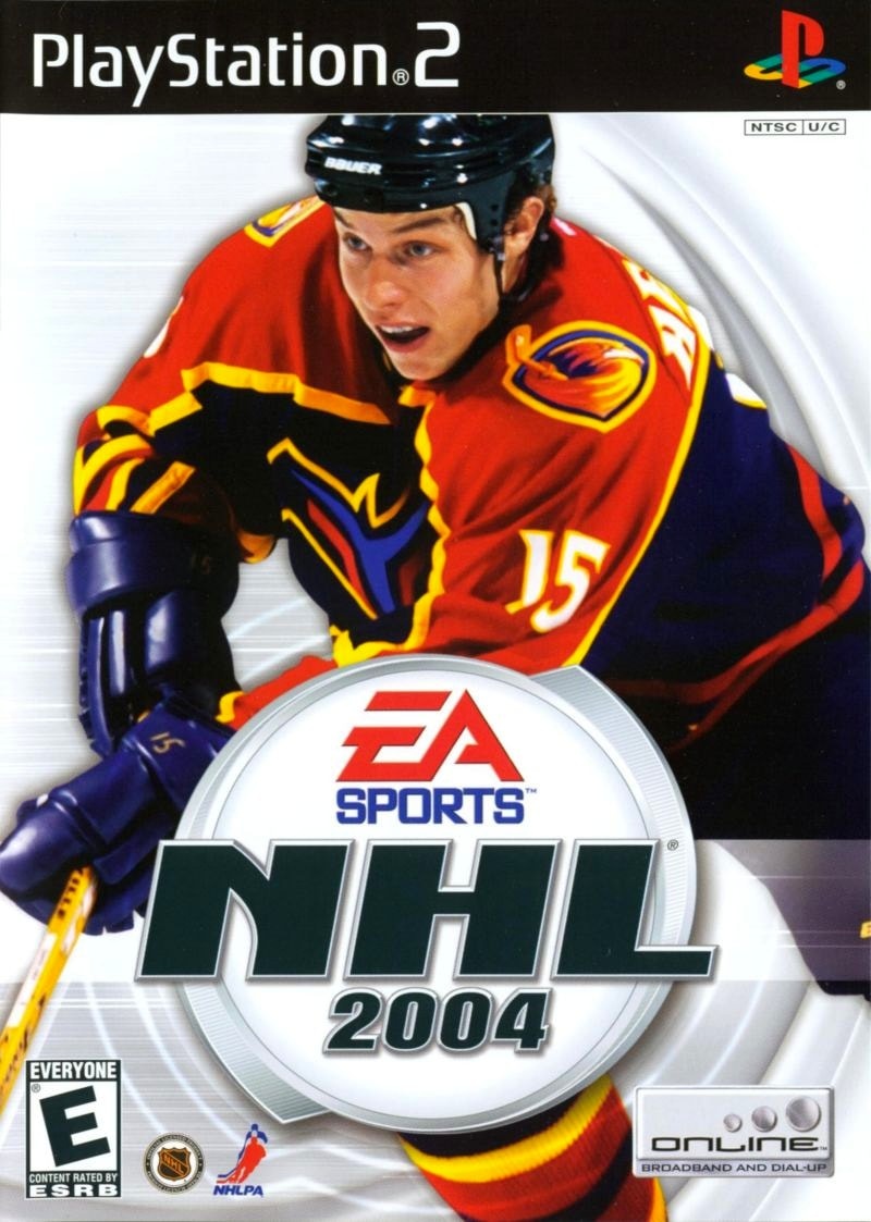 Capa do jogo NHL 2004
