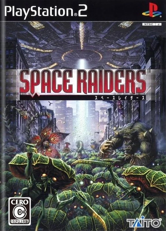 Capa do jogo Space Raiders