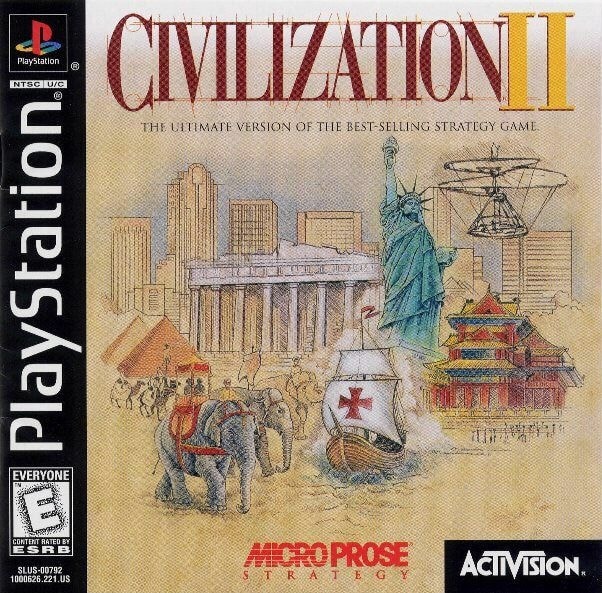 Capa do jogo Sid Meiers Civilization II