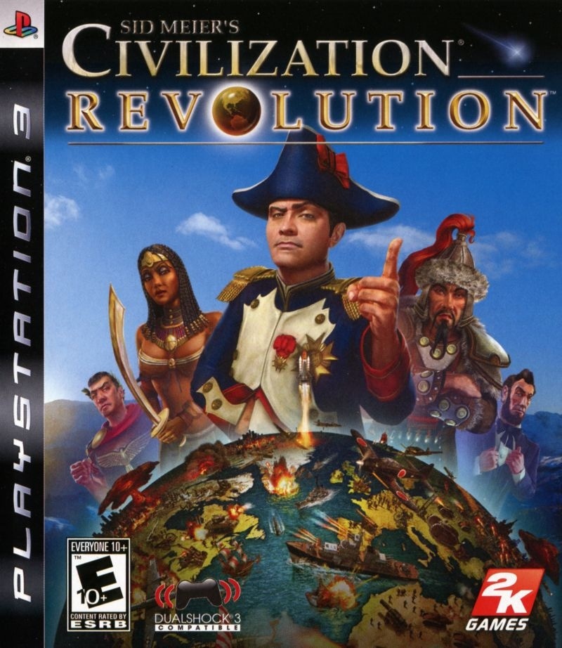 Capa do jogo Sid Meiers Civilization: Revolution