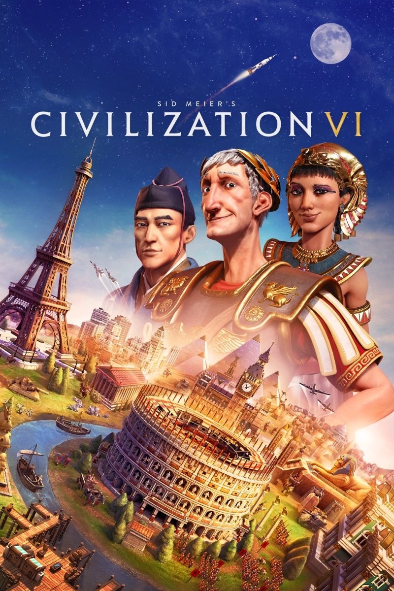 Capa do jogo Sid Meiers Civilization VI