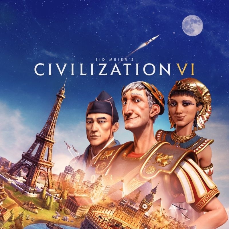 Capa do jogo Sid Meiers Civilization VI