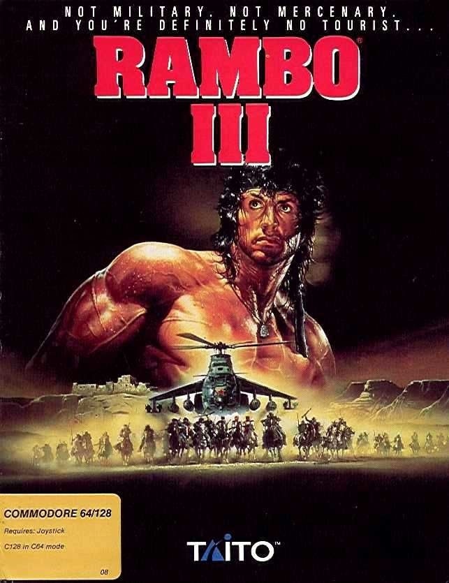 Capa do jogo Rambo III