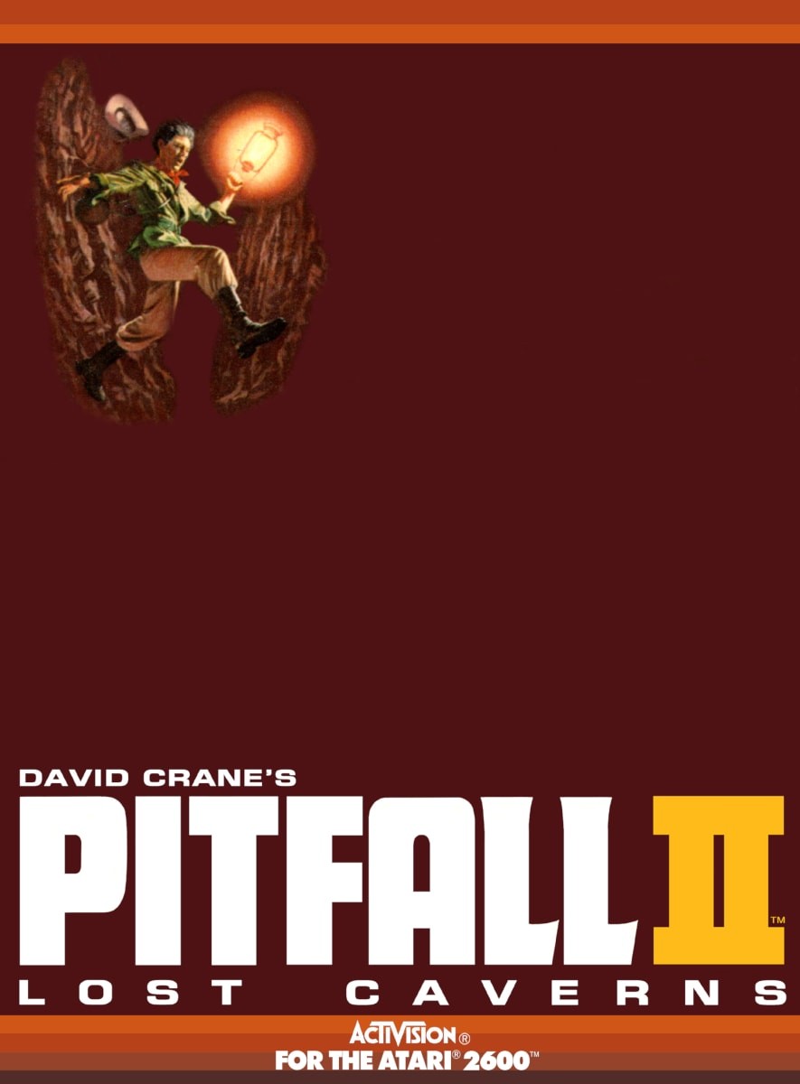 Capa do jogo Pitfall II: Lost Caverns