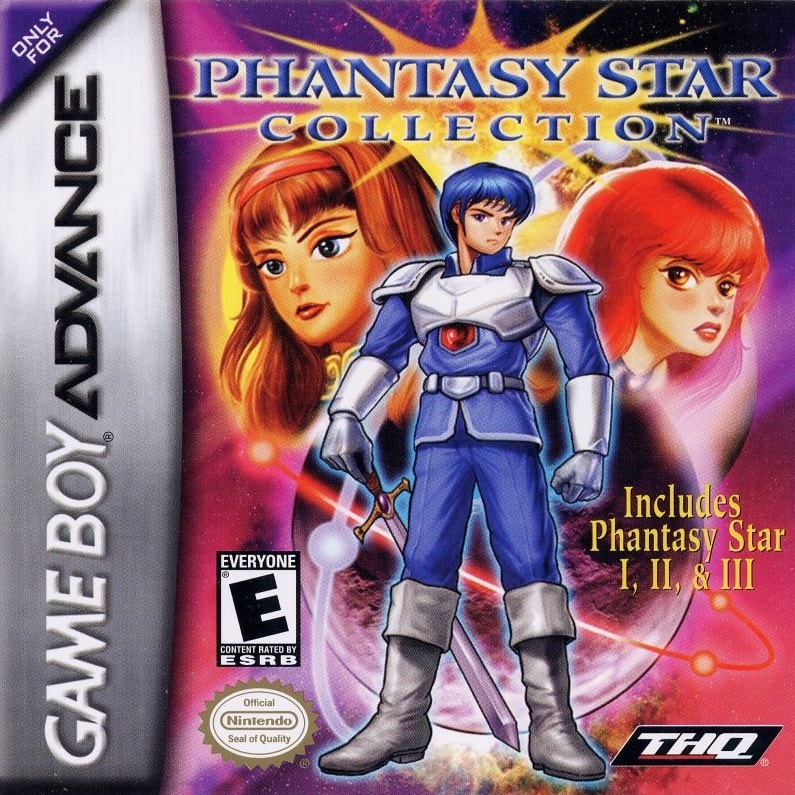 Capa do jogo Phantasy Star Collection