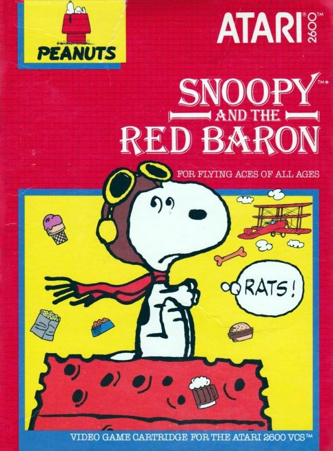 Capa do jogo Snoopy and the Red Baron