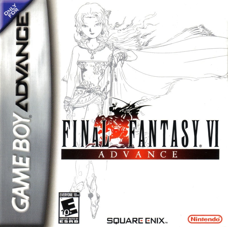 Capa do jogo Final Fantasy VI Advance
