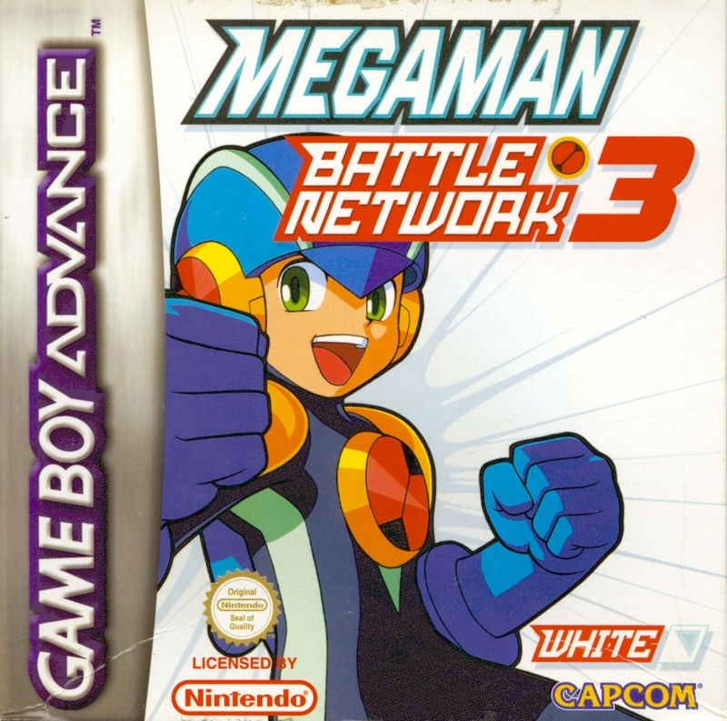 Capa do jogo Mega Man Battle Network 3: White Version