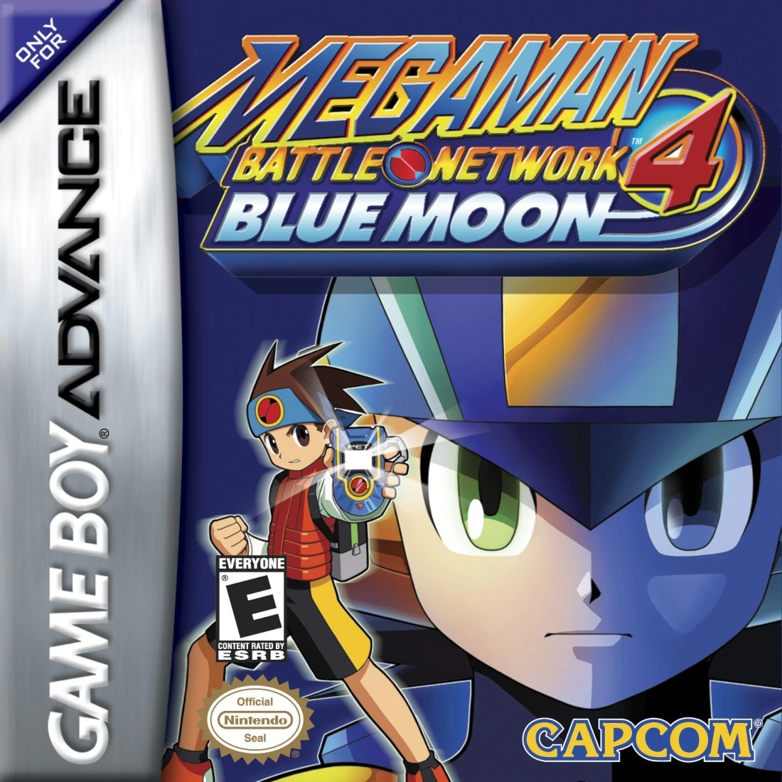 Capa do jogo Mega Man Battle Network 4: Blue Moon
