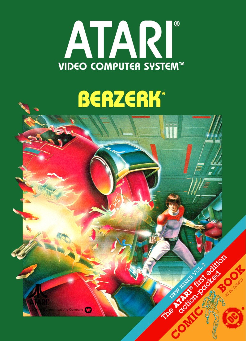 Capa do jogo Berzerk