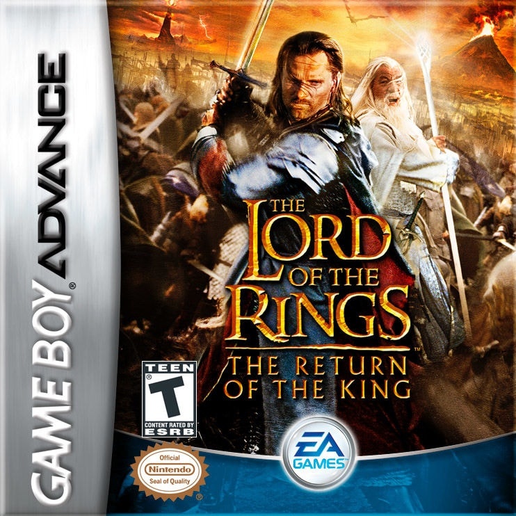 Capa do jogo The Lord of the Rings: The Return of the King
