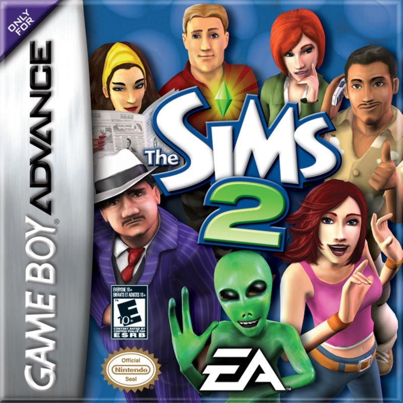 Capa do jogo The Sims 2