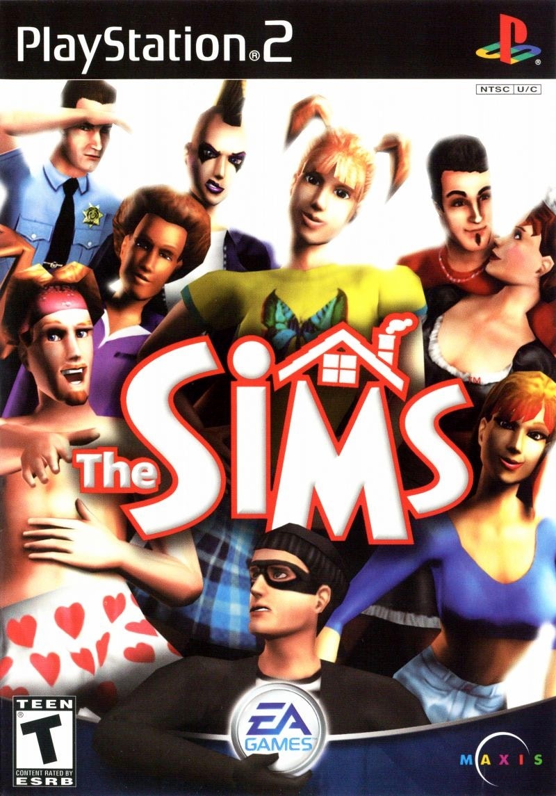Capa do jogo The Sims