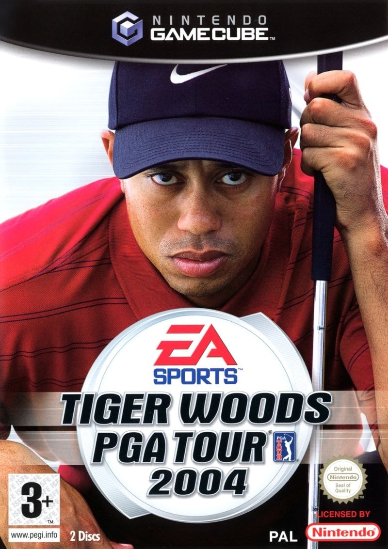 Capa do jogo Tiger Woods PGA Tour 2004