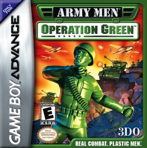 Capa do jogo Army Men: Operation Green