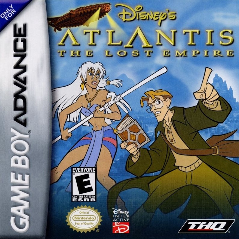 Capa do jogo Disneys Atlantis: The Lost Empire
