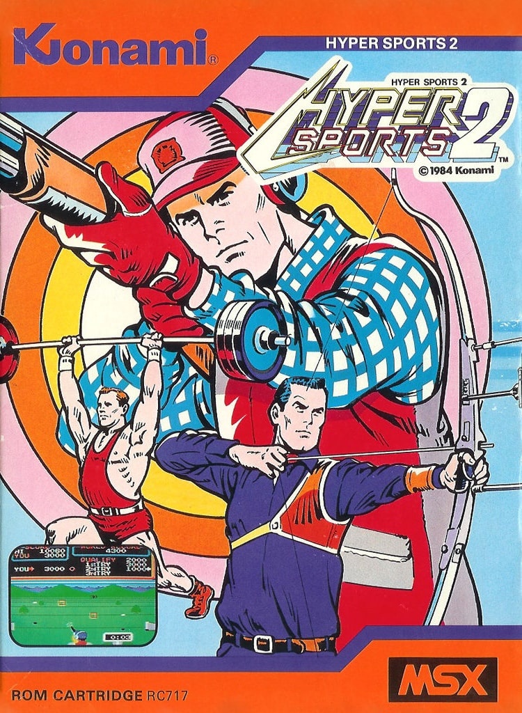 Capa do jogo Hyper Sports 2