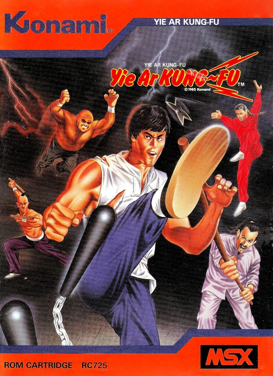 Capa do jogo Yie Ar Kung-Fu