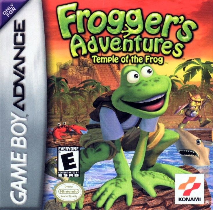 Capa do jogo Froggers Adventures: Temple of the Frog