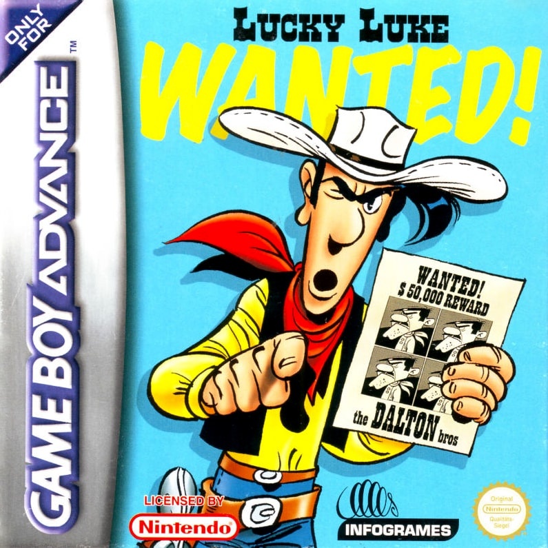 Capa do jogo Lucky Luke: Wanted!