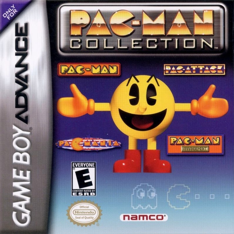 Capa do jogo Pac-Man Collection