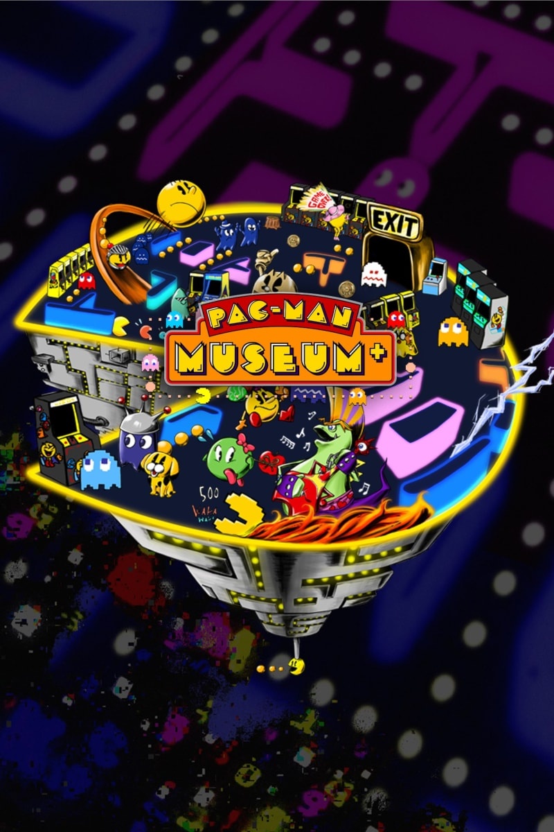 Capa do jogo PAC-MAN MUSEUM+