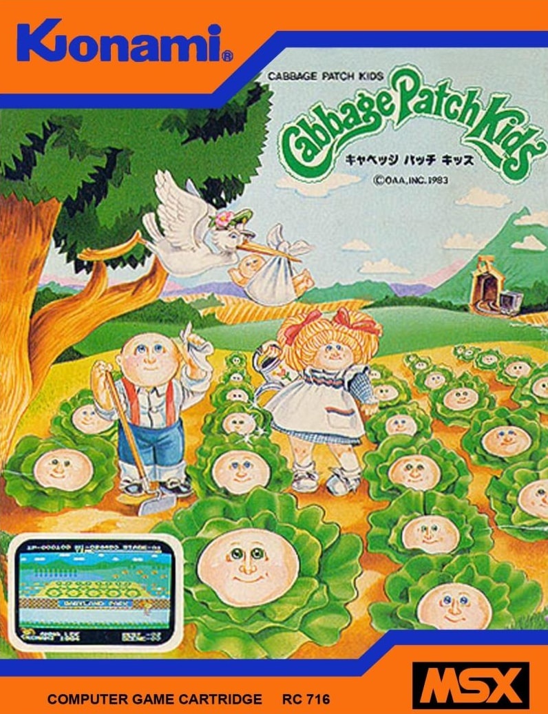 Capa do jogo Cabbage Patch Kids