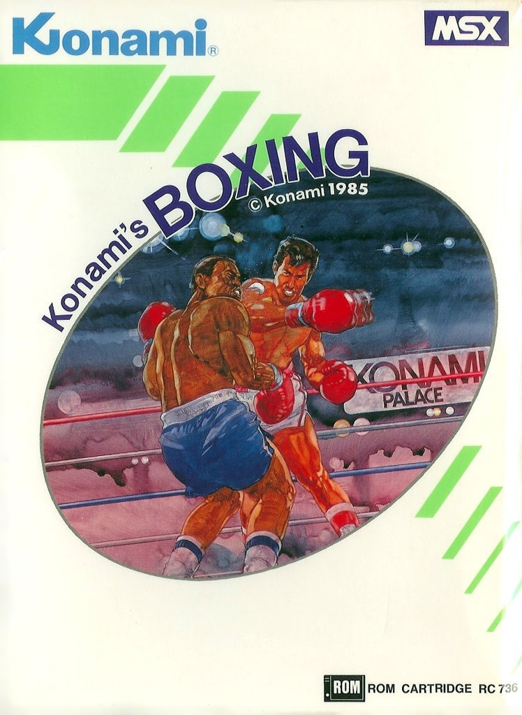 Capa do jogo Konamis Boxing