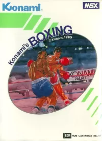 Capa de Konami's Boxing